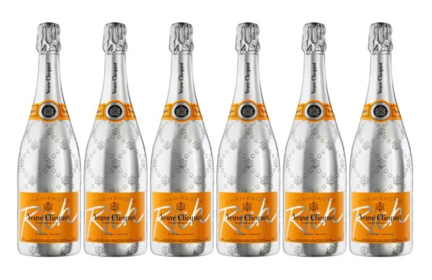 Lot 6 Champagner Veuve Clicquot Rich 75cl