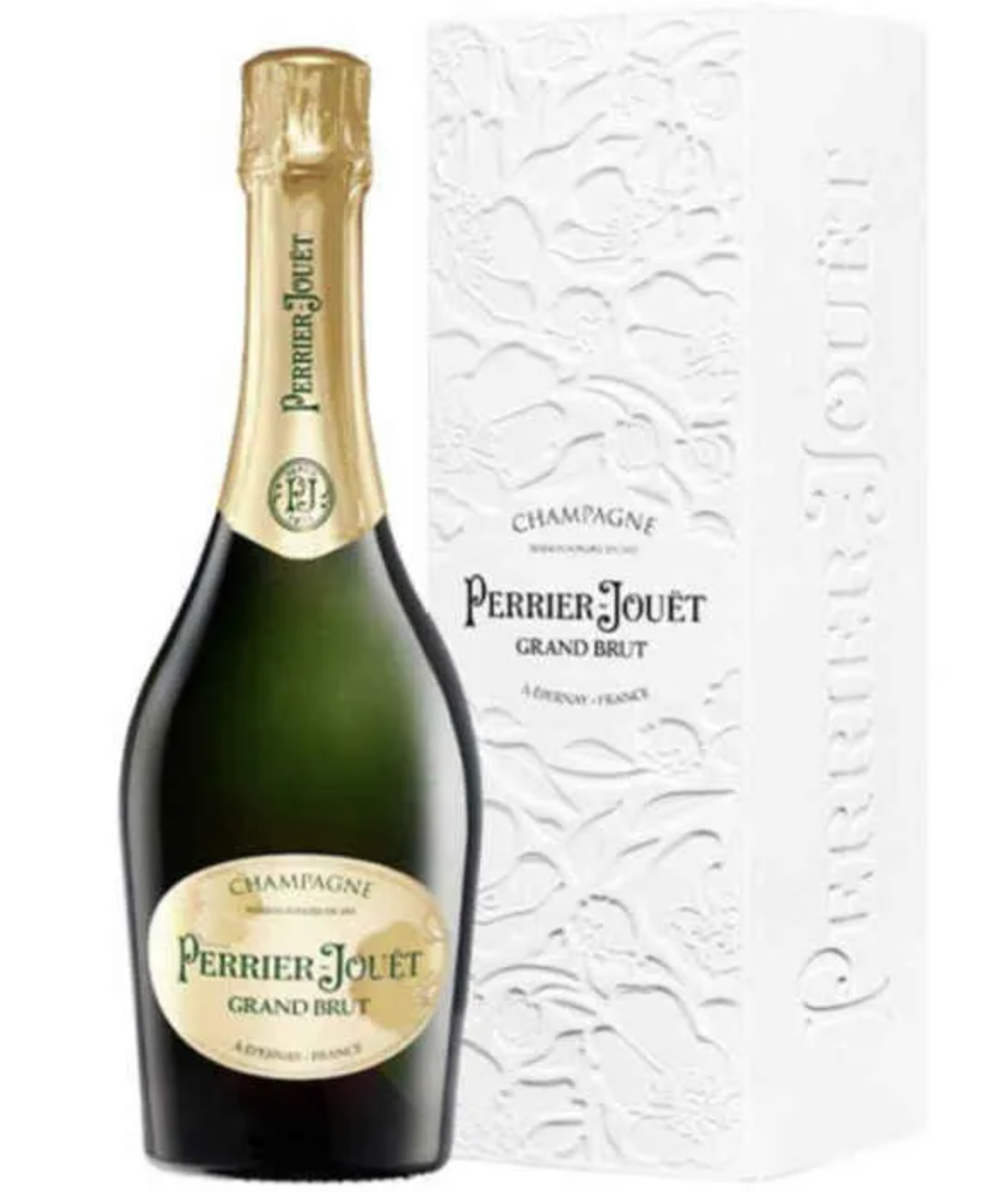Perrier Jouet Grand Brut Etui 150 cl - Set mit 3